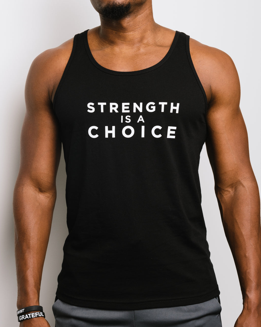Strength is a Choice Muscle Tee