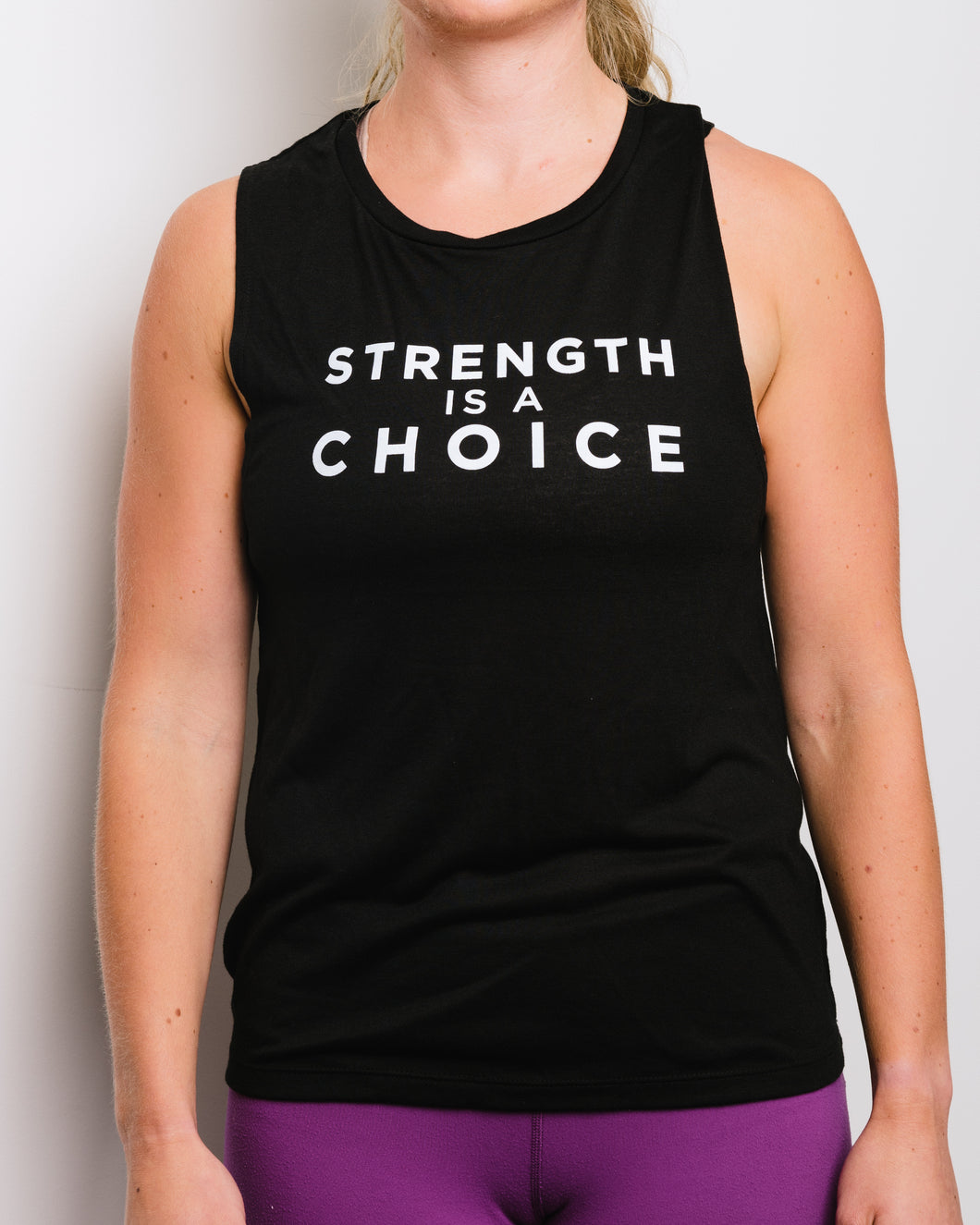 Strength is a Choice Women's Sleeveless Tee