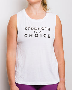 Strength is a Choice Women's Sleeveless Tee